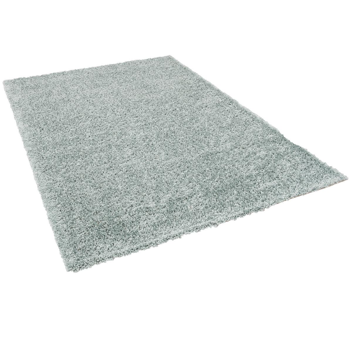 HOCHFLOR LANGFLOR SHAGGY TEPPICH COMFY MIX - Pastellblau, Textil (120/170cm) - Pergamon