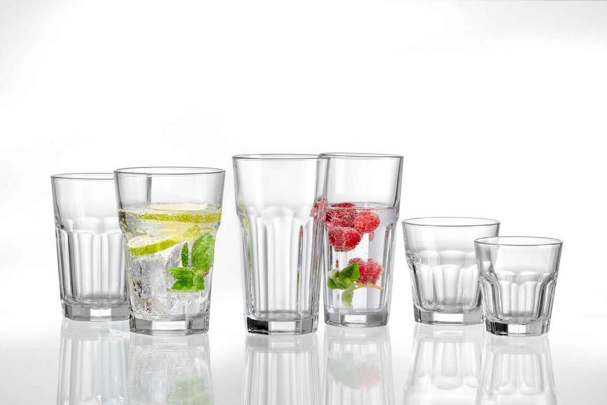 LONGDRINKGLÄSER Riad transparent 280 ml 12er Set - Transparent, Glas (0.28L) - Ritzenhoff Breker