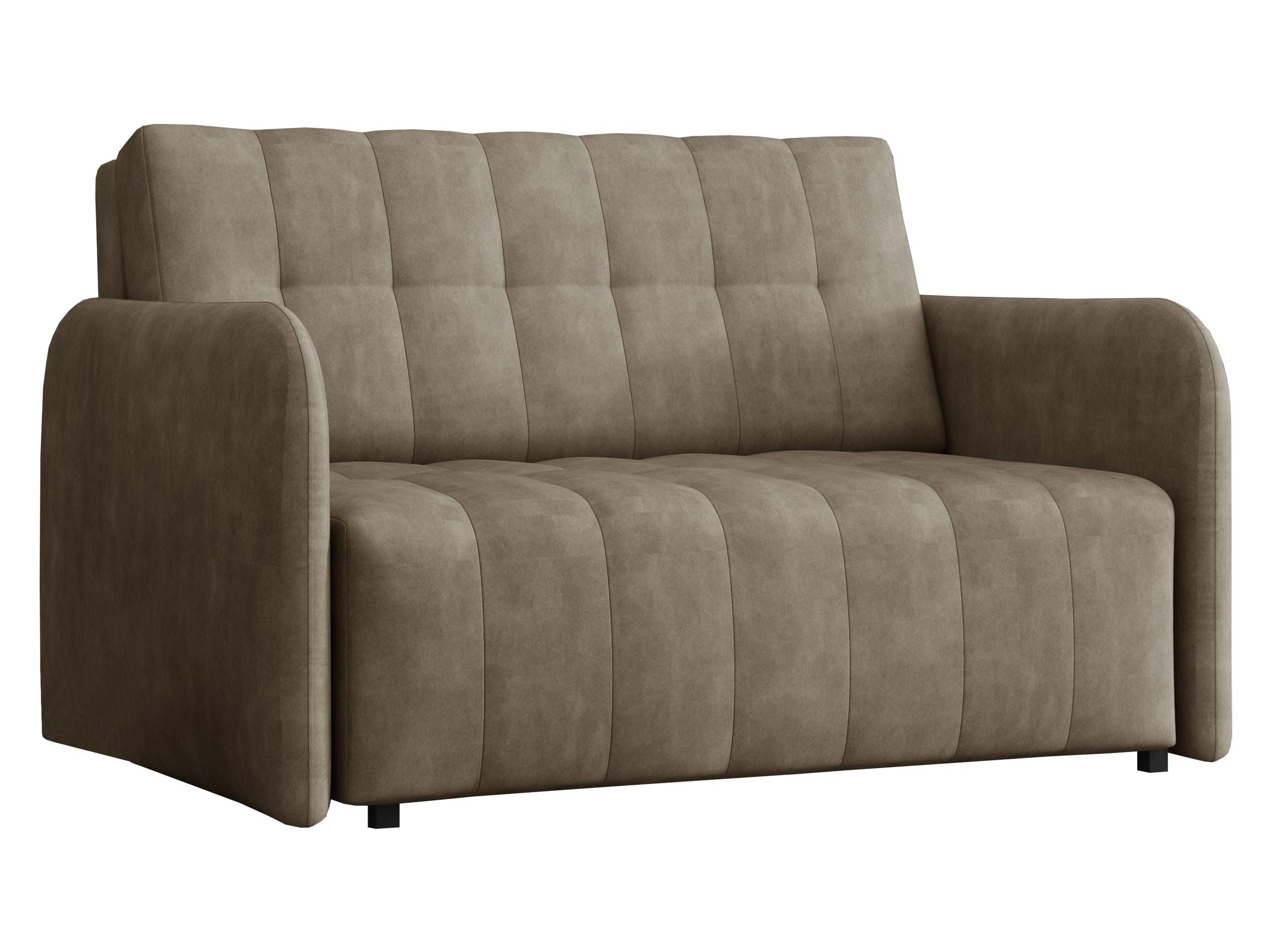 SCHLAFSOFA Viva Grand II - Schwarz/Naturfarben, Holz/Kunststoff (125/85/95cm) - MIRJAN24