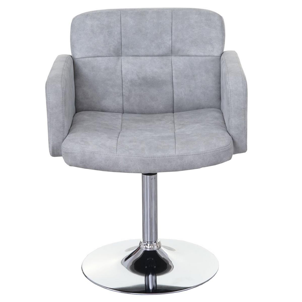 ESSZIMMERSTUHL Grau 6er-Set - Grau, Textil (60/80/55cm) - MCW
