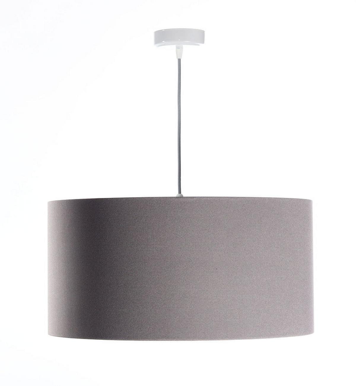 HÄNGELEUCHTE Grau 50/25 cm - Goldfarben/Grau, Kunststoff (50/0.8/25cm) - ONZENO