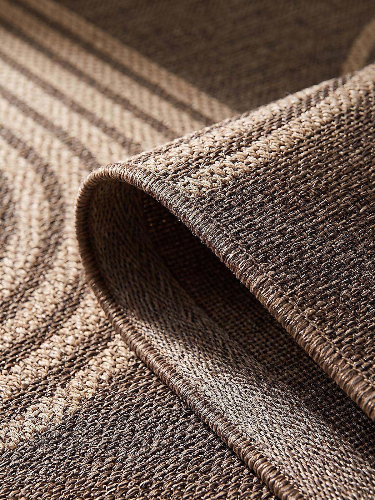 TEPPICHLÄUFER Geometrisch CORDEV Polypropylen Natur 80 x 150 cm - Beige, Textil (80/150cm) - KADIMA DESIGN