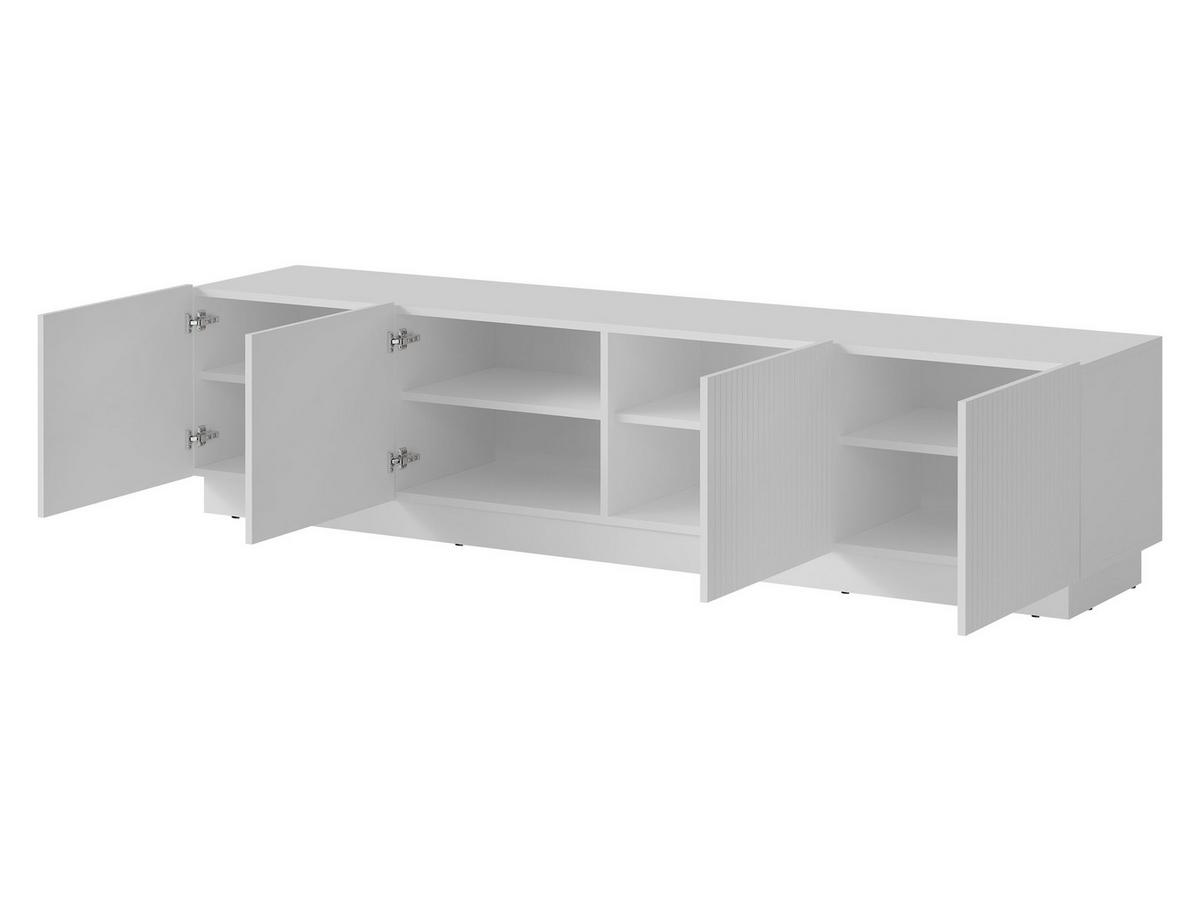 TV-ELEMENT Liverti 200 4D - Schwarz, Holzwerkstoff/Kunststoff (200/48/42cm) - MIRJAN24