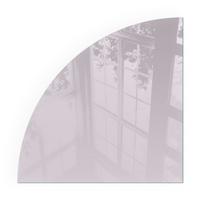 GLASPLATTE für Kamin 100x100 cm - Lila, Glas (100/100/0.4cm) - TULUP