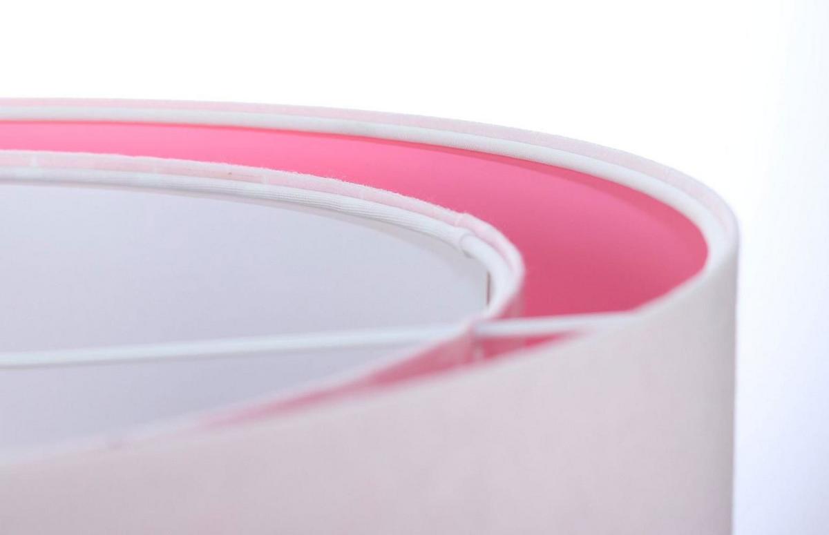 HÄNGELEUCHTE Rosa 50/23 cm - Pink, Kunststoff (50/1/23cm) - ONZENO