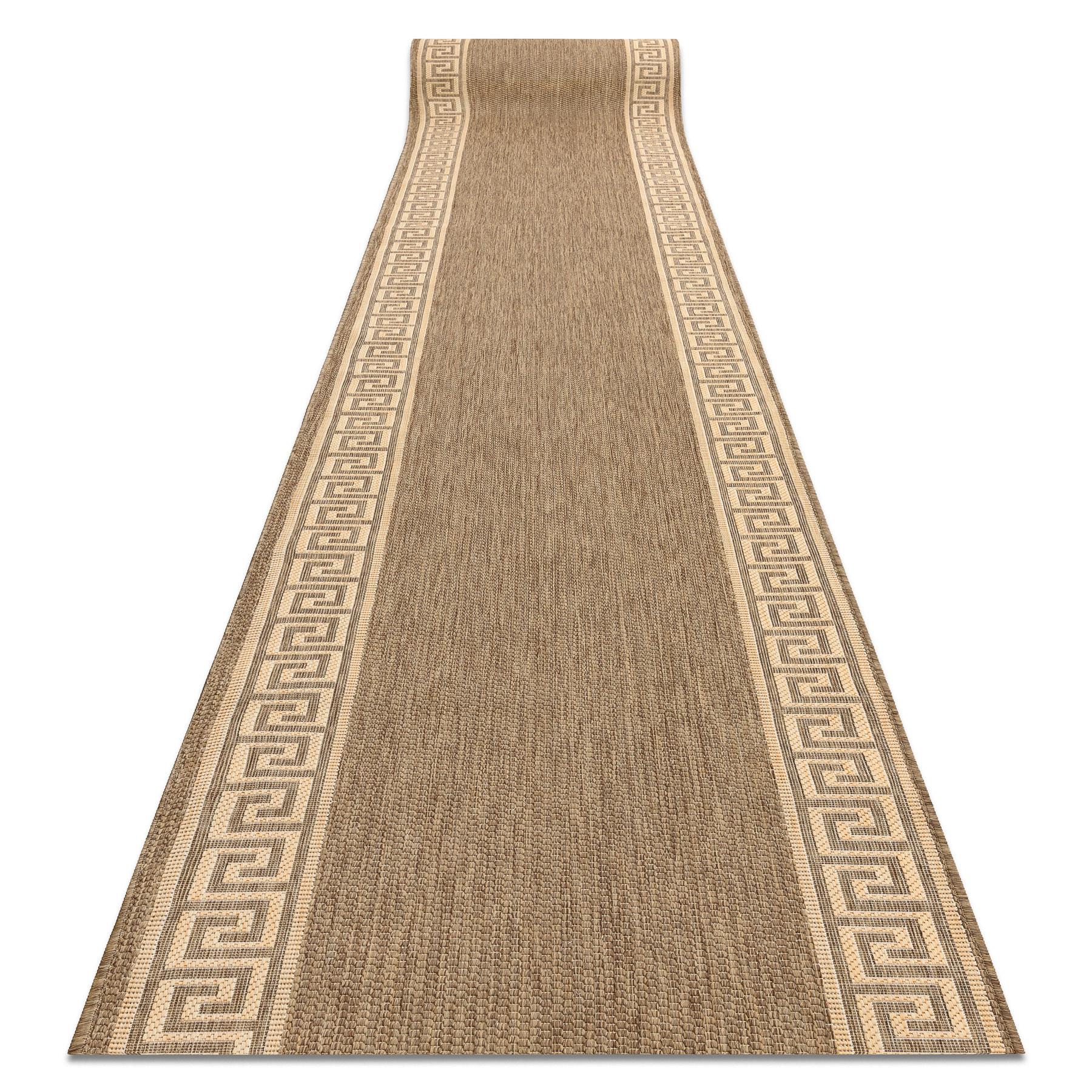 LÄUFER SIZAL FLOORLUX 80/120 cm - Braun, Textil (80/120cm) - rugsX