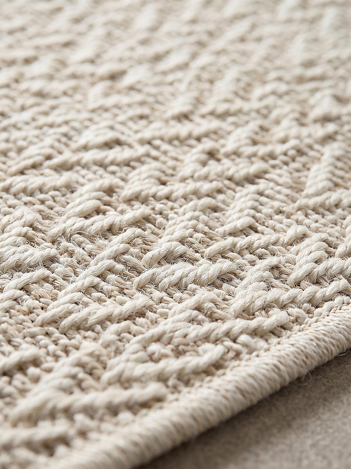 FLACHWEBTEPPICH Berber CORDEV Polypropylen Creme 240 x 340 cm - Beige, Textil (240/340cm) - KADIMA DESIGN
