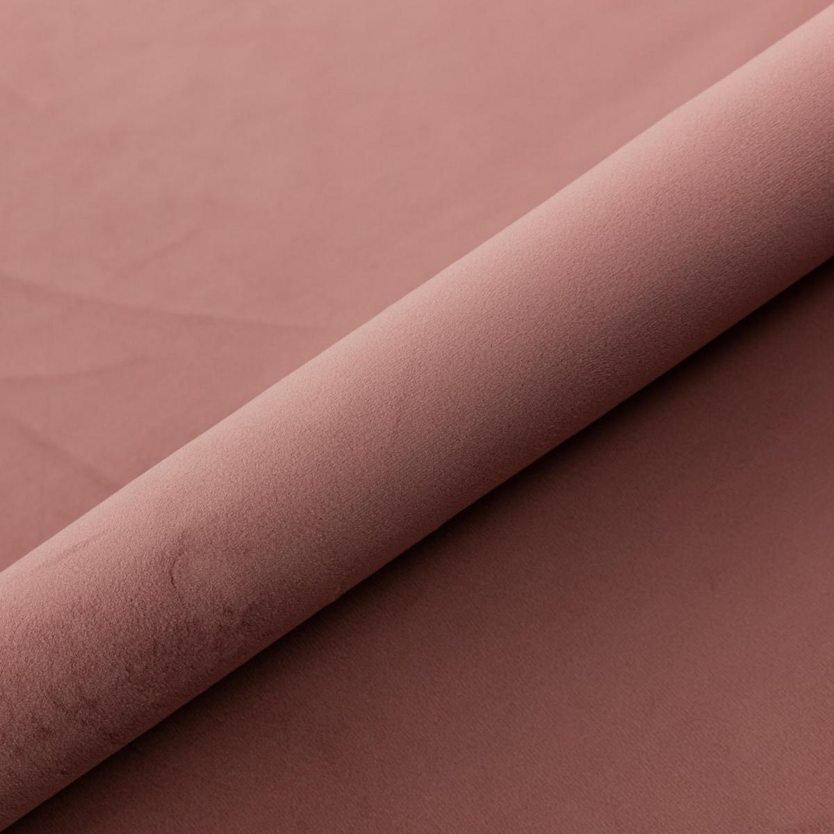 POLSTERBETT AZURI 200x200 cm mit Bettkästen - Rosa - Rosa, Holz (200/200cm) - MASSENO