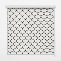 INNENROLLO - Fensterrollo - Rollo - 150x140 cm - Stacheldraht - Schwarz, Kunststoff (150/140/0.5cm) - TULUP