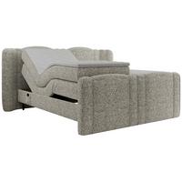 BOXBETT FORTINA 160/200 - Beige Struktur - H3 - Beige, Holz/Textil (160/200cm) - MKS