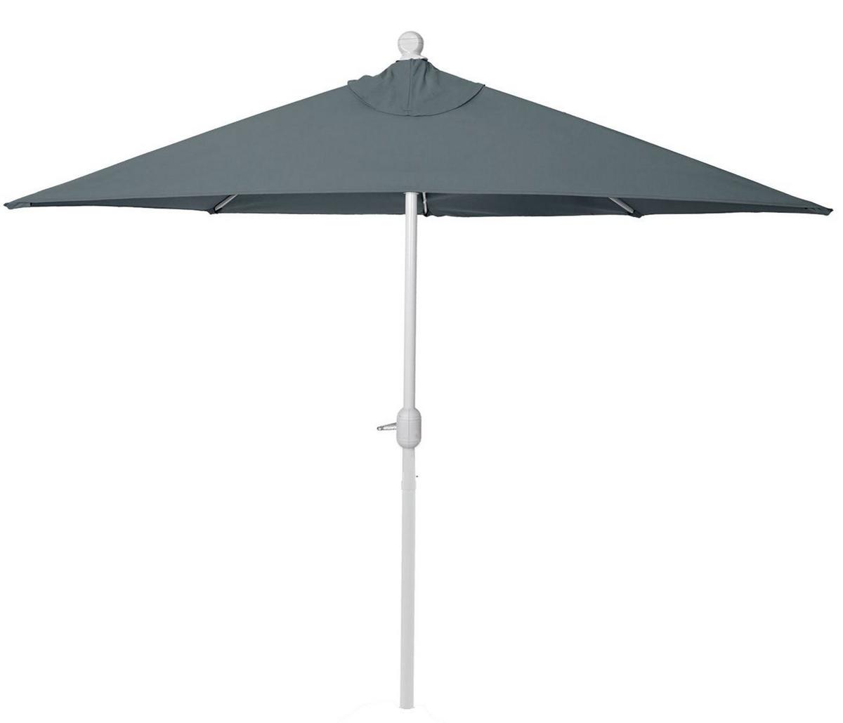 SONNENSCHIRM I HALBRUND UV 50+ Anthrazit - Anthrazit, Textil (260/135cm) - MCW