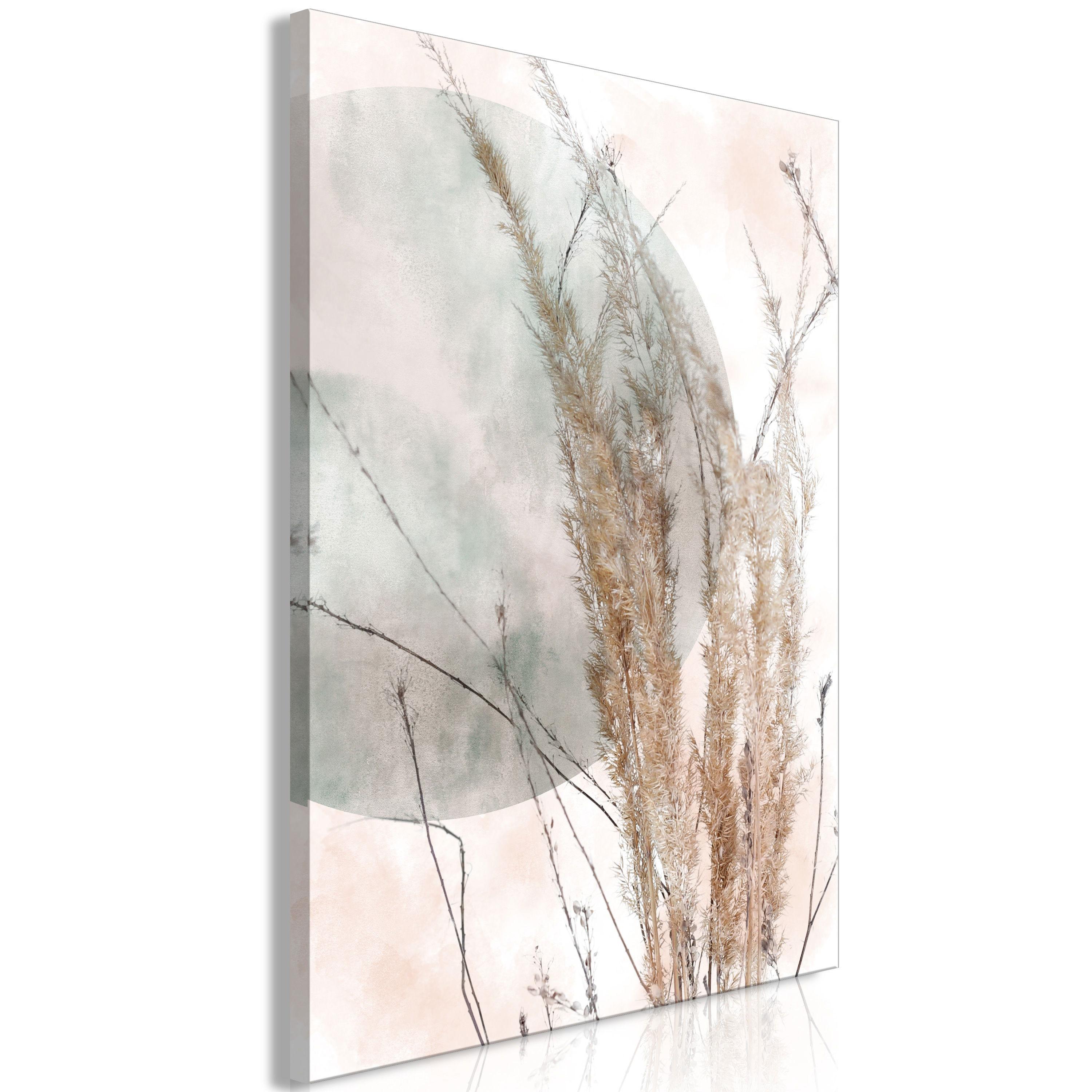 KUNSTDRUCK Braun 80/120 cm - Braun/Grau, Textil (80/120cm) - KUNSTLOFT