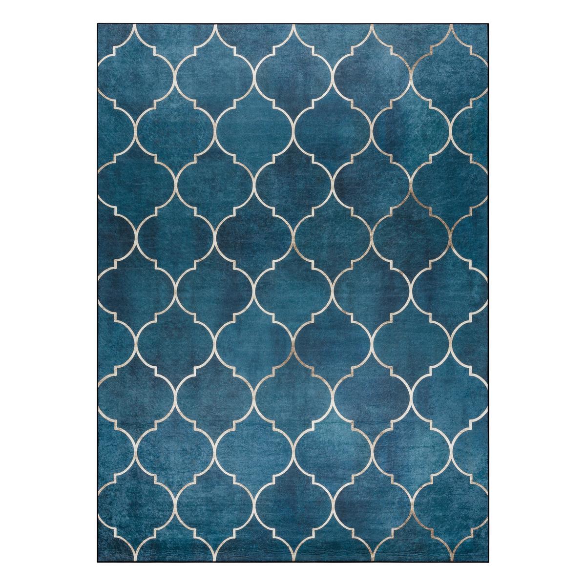 TEPPICH Andre 160/220 cm - Blau, Textil (160/220cm) - rugsX
