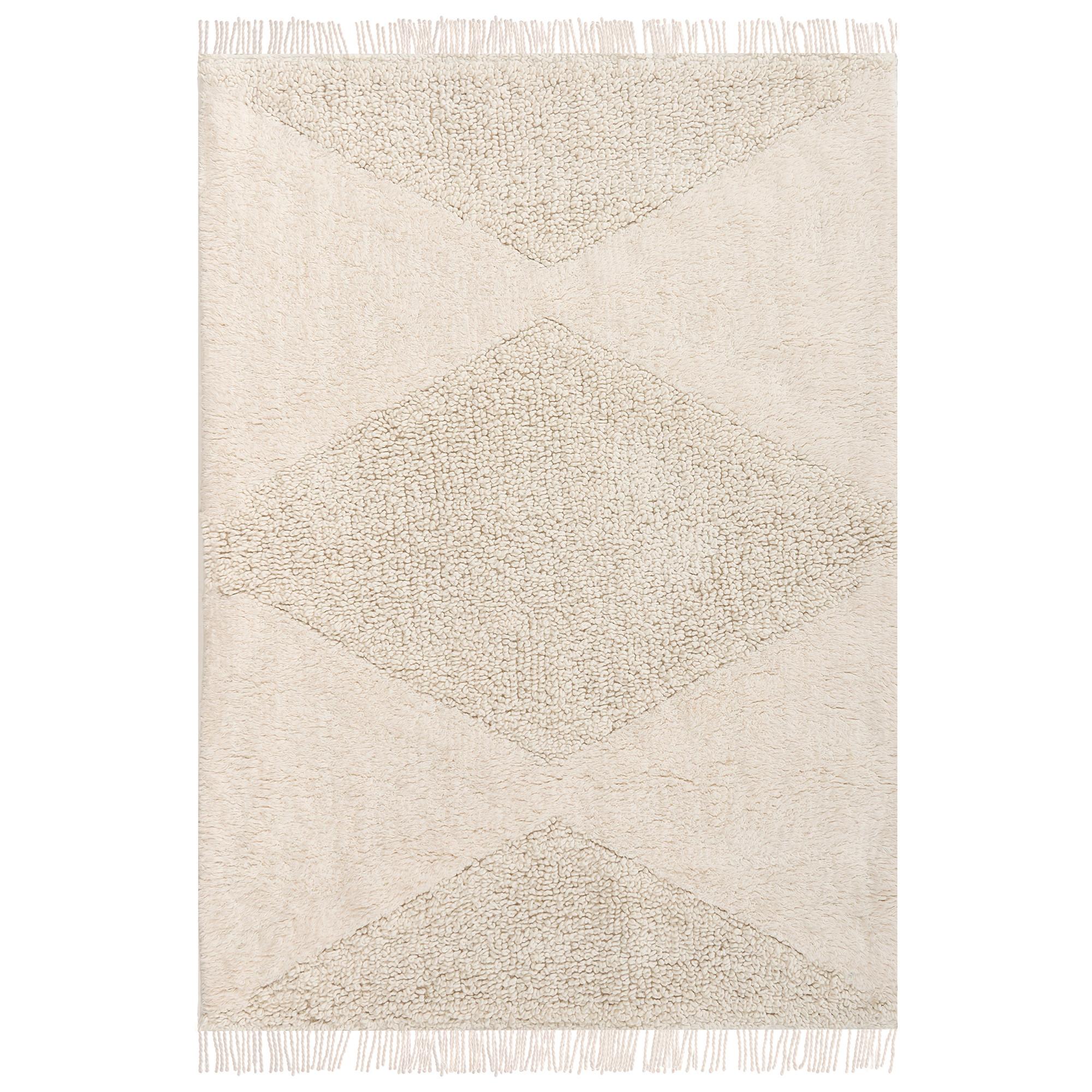 KINDERTEPPICH Beige 160/230 cm Baumwolle Khonoma - Beige, Textil (160/230cm) - Beliani
