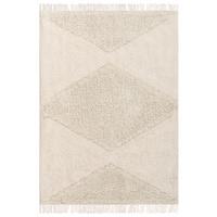 KINDERTEPPICH Beige 160/230 cm Baumwolle Khonoma - Beige, Textil (160/230cm) - Beliani
