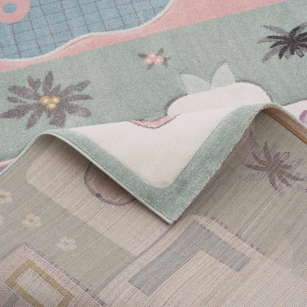 KINDER TEPPICH MAUI KIDS PINK HOUSE - Rosa, Textil (200/290cm) - Pergamon