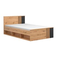 BETT 120/200 Ezra Holz - Braun, Holzwerkstoff (120/200cm) - Petits-meubles