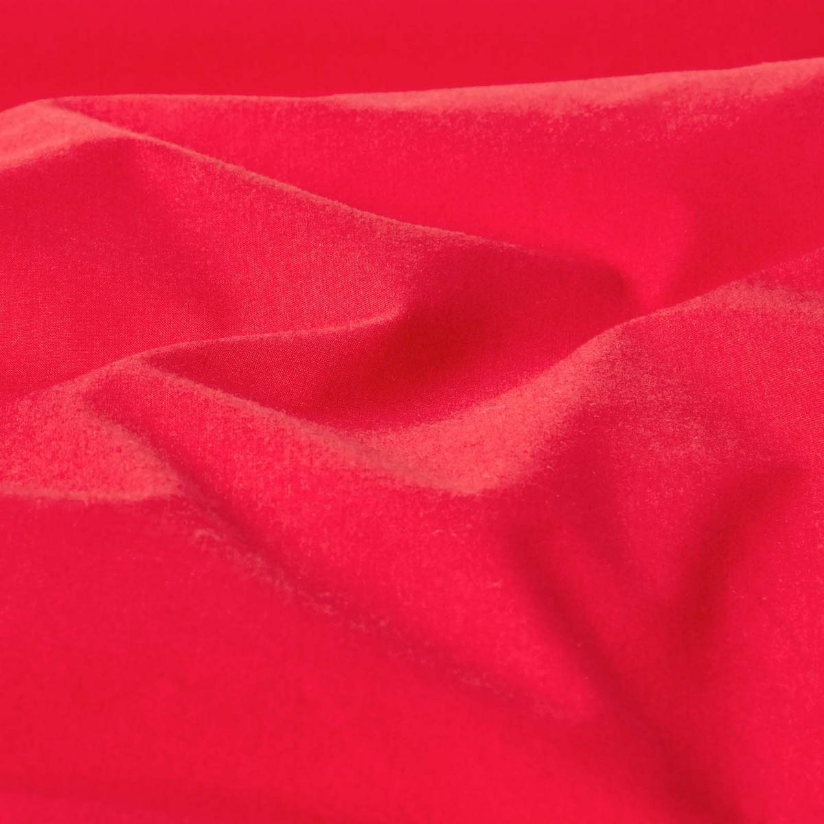 KISSENBEZUG Perkal, Ägyptische Baumwolle, Fadendichte 200 - Rot, Textil (48/74cm) - Homescapes