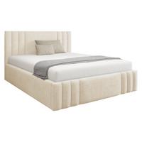 POLSTERBETT Ribo - Creme, Holz/Textil (160/200cm) - MIRJAN24
