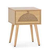 NACHTTISCH Luna 1 Schubladen, eichefarben - Honigeiche, Holz/Holzwerkstoff (40/52/35cm) - VS Venta-stock