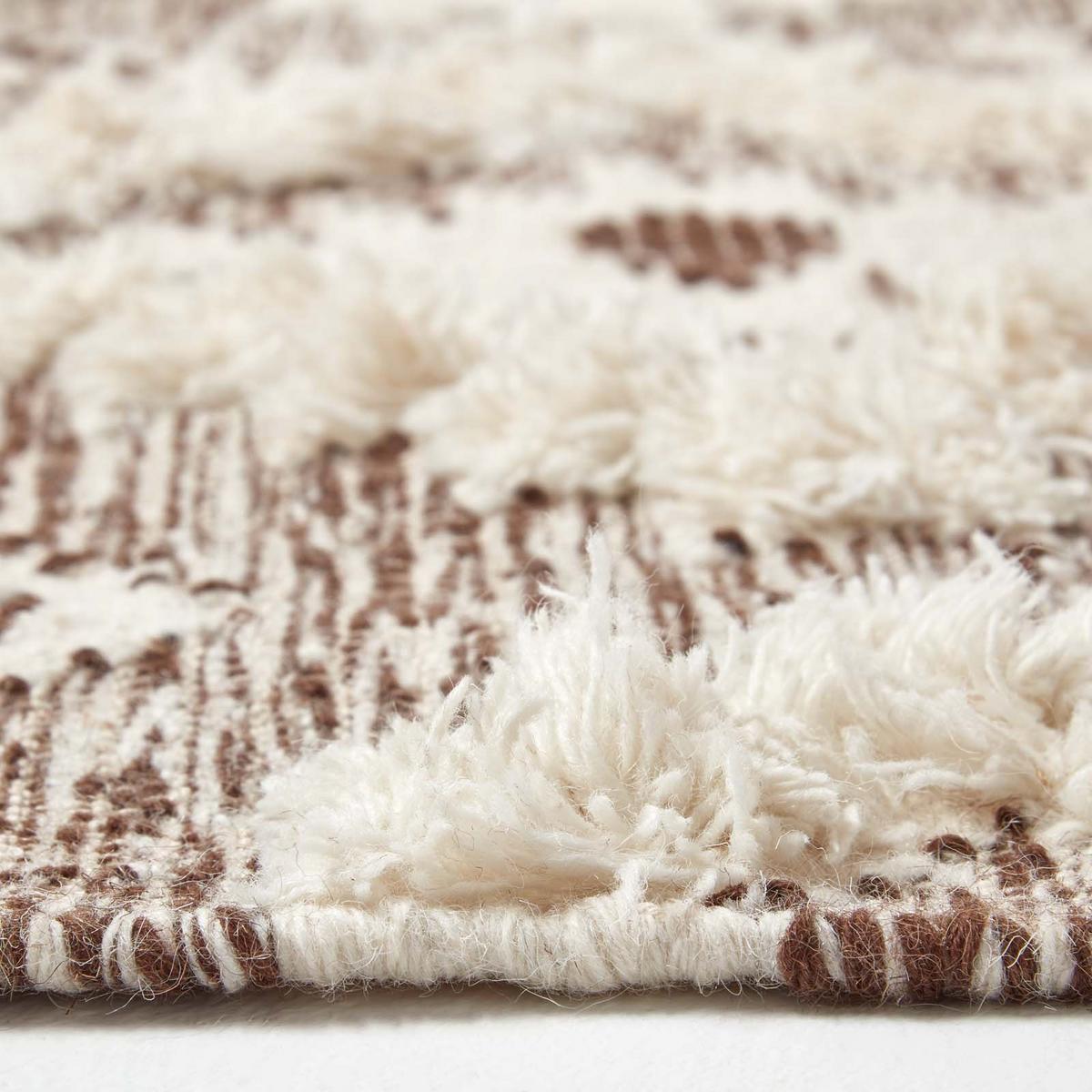 KELIM-TEPPICHLÄUFER Lhasa handgewebt 66/200 cm - Braun, Textil (66/200cm) - Homescapes