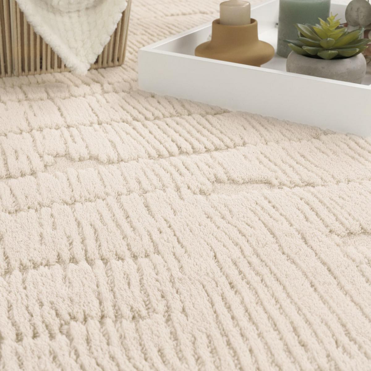 HOCHFLORTEPPICH Boho Creme 200 x 280 cm - Creme, Kunststoff (200/280cm) - TT Home