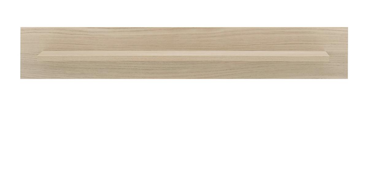WANDBOARD Eiche, Wandregal 107 cm skandinavisches Design - Eichefarben, Holzwerkstoff (107/19/17cm) - Furn.Design