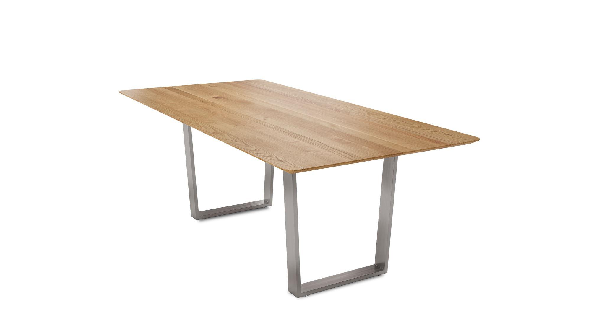 MASSIVHOLZTISCH Dagmar 8 180x75x90 Esszimmertisch Wildeiche geölt - Wildeiche, Holz (180/75/90cm) - 58aufmkessel