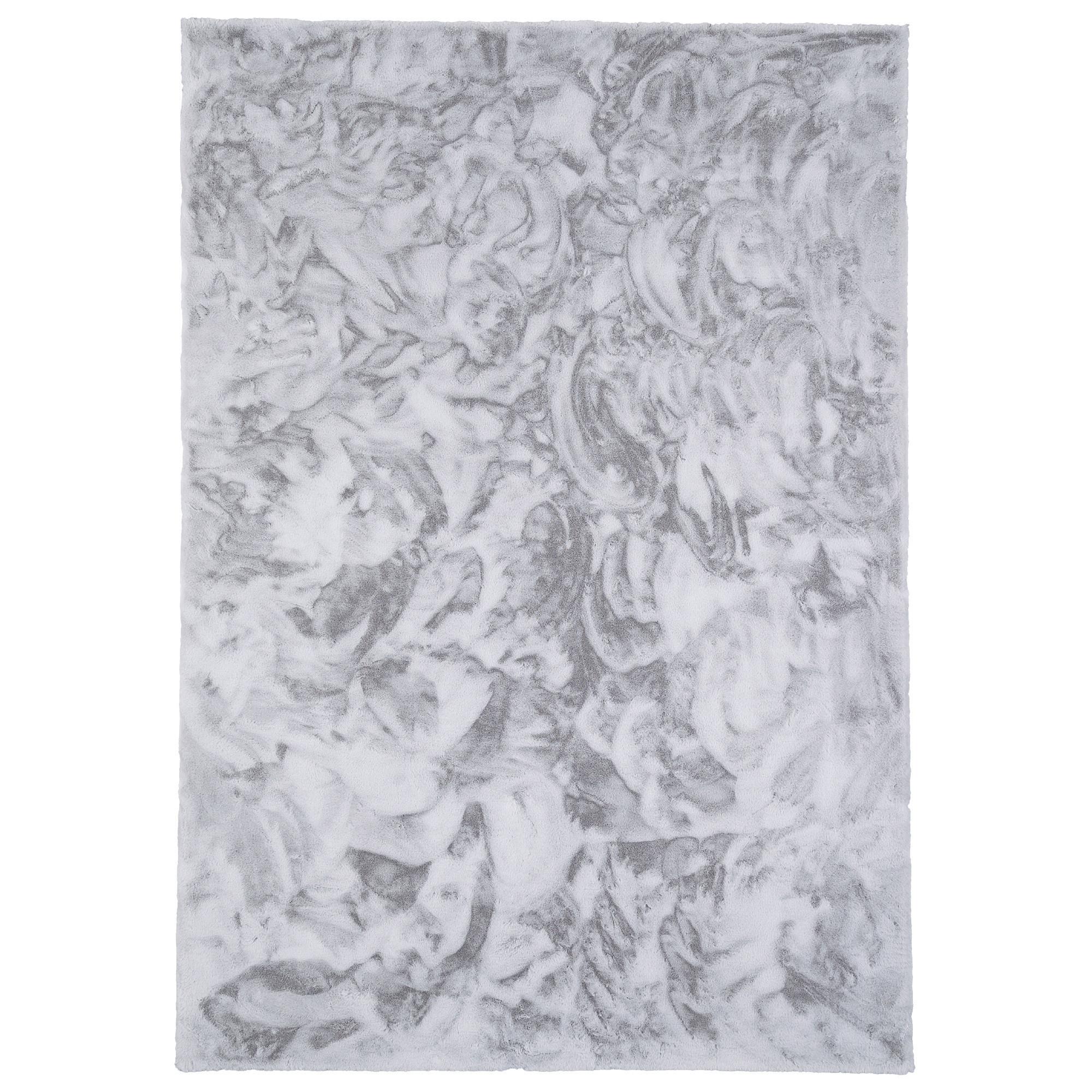 FELLTEPPICH LUXUS SUPER SOFT PLUSH - Hellgrau, Textil (70/140cm) - Pergamon