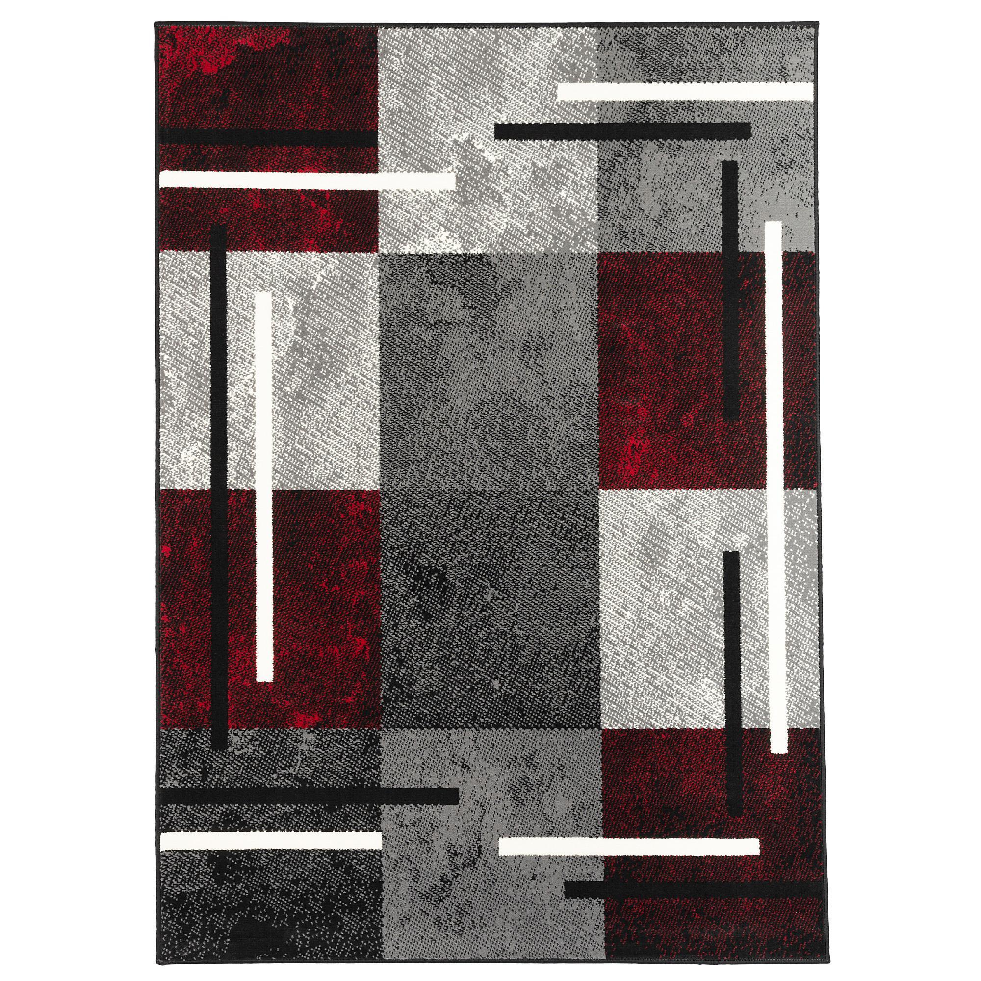 TEPPICH MODERN TRENDLINE KARO - Schwarz, Textil (185/270cm) - Pergamon