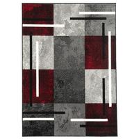 TEPPICH MODERN TRENDLINE KARO - Schwarz, Textil (160/225cm) - Pergamon