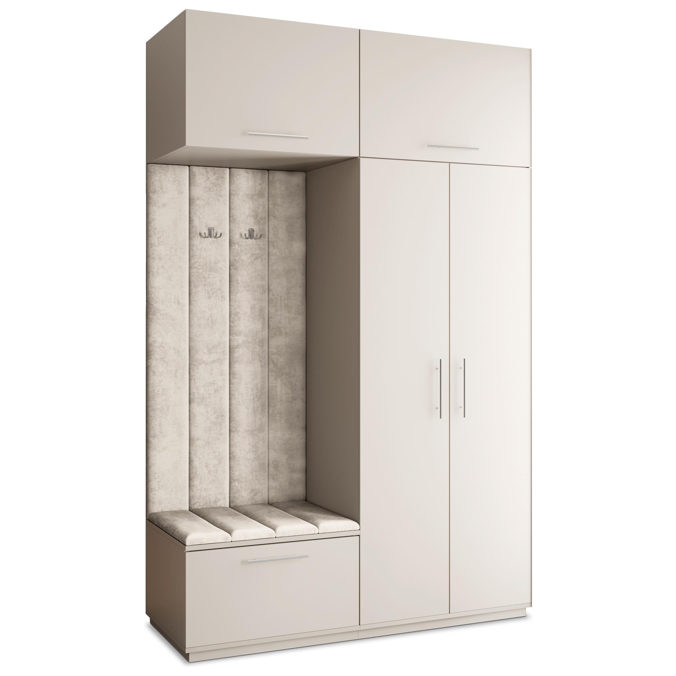 GARDEROBENSCHRANK REMA 150/240/60 cm Modern Kaschmir - Kaschmir/Beige, Holzwerkstoff (150/240/60cm) - MASSENO