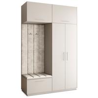 GARDEROBENSCHRANK REMA 150/240/60 cm Modern Kaschmir - Kaschmir/Beige, Holzwerkstoff (150/240/60cm) - MASSENO
