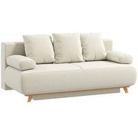 SCHLAFSOFA Cord Beige - Beige, Kunststoff/Textil (100/84/188cm) - HOMCOM