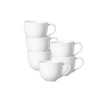 ESPRESSOTASSEN Skagen weiß 90 ml 6er Set - Weiß, Keramik (0.09L) - Ritzenhoff Breker