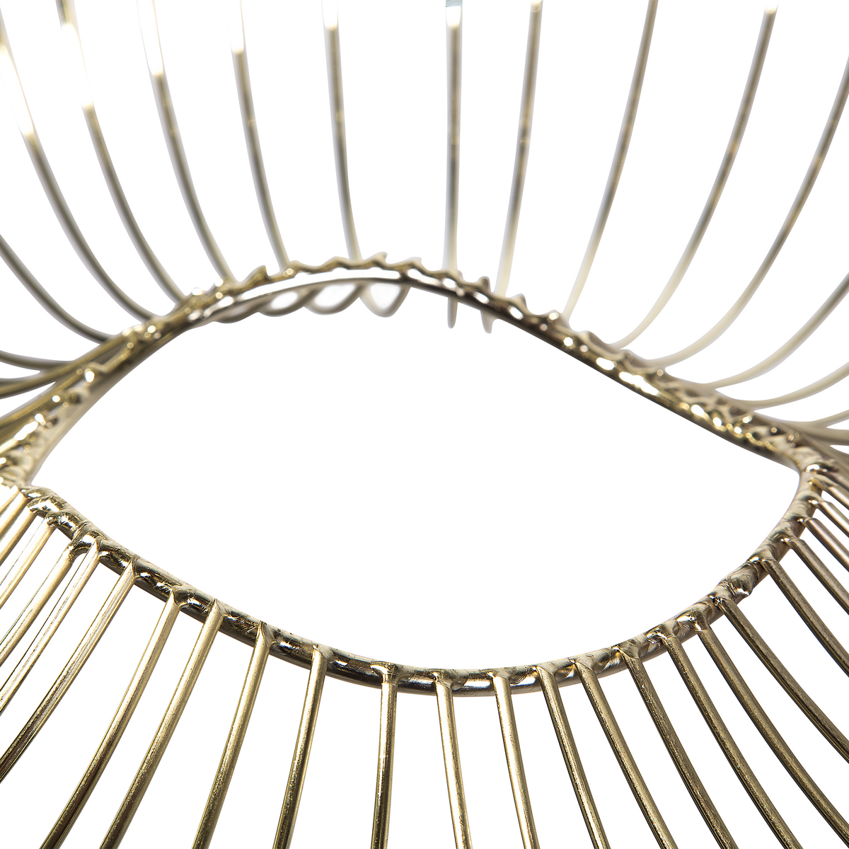 HÄNGELEUCHTE Tordino 38/38/115 cm - Goldfarben, Metall (38/38/115cm) - Beliani