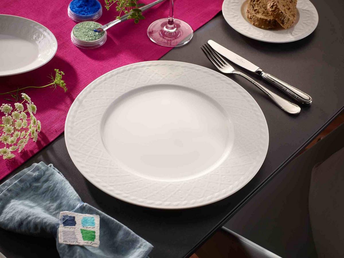 TELLER-SET Cellini weiß 18-tlg. - Weiß, Keramik (2/2/2cm) - Villeroy & Boch