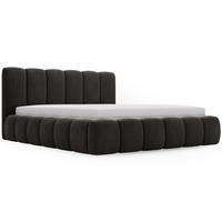 POLSTERBETT Cloud 160x200 Anthracite - Schwarz, Textil (160/200cm) - Graingold