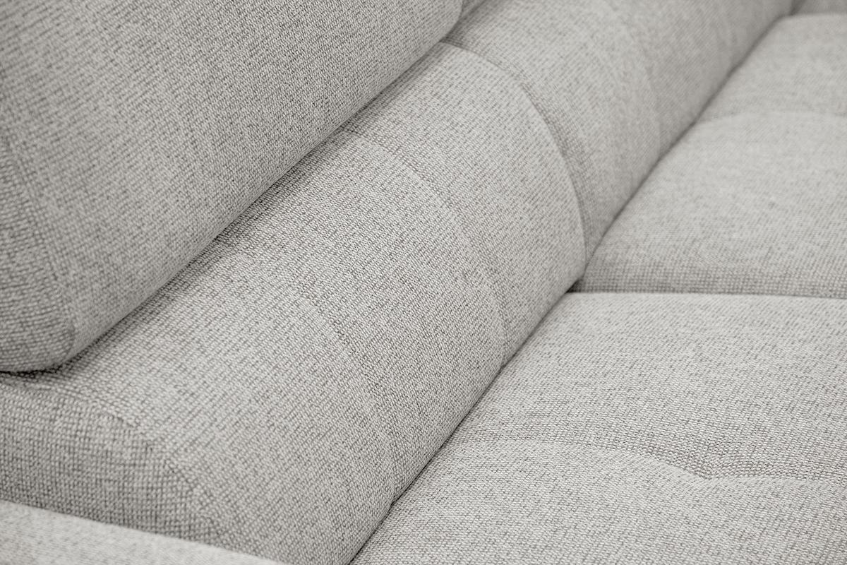 ECKSOFA FIERO 5-Sitzer, creme - Creme/Schwarz, Holzwerkstoff/Textil (290/228cm) - Wozimo