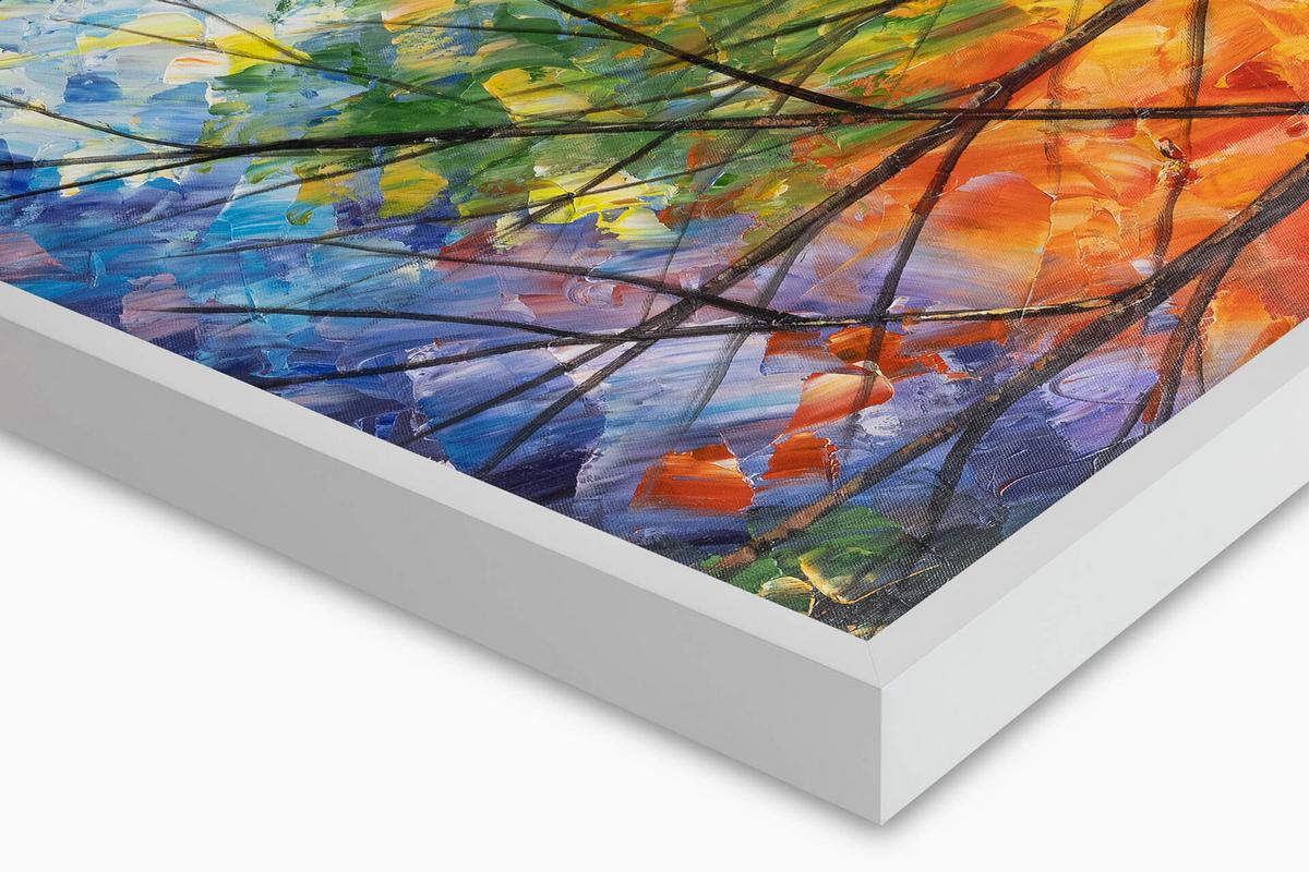 ACRYLBILD HANDGEMALT 120/60 cm - Multicolor, Holz/Textil (120/60cm) - KUNSTLOFT