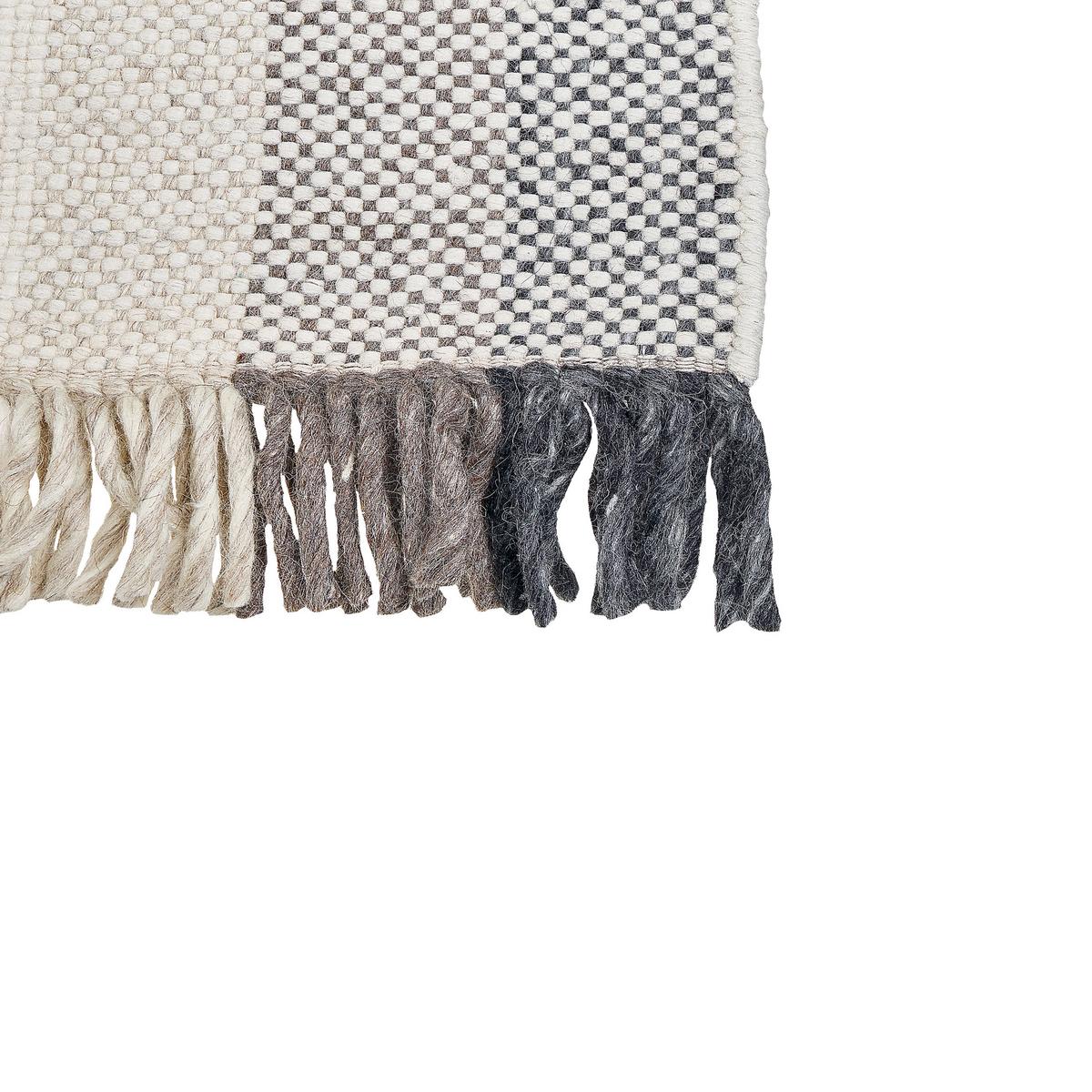 KURZFLOR-TEPPICH Emirler 150/80 cm - Weiß, Textil (80/150cm) - Beliani