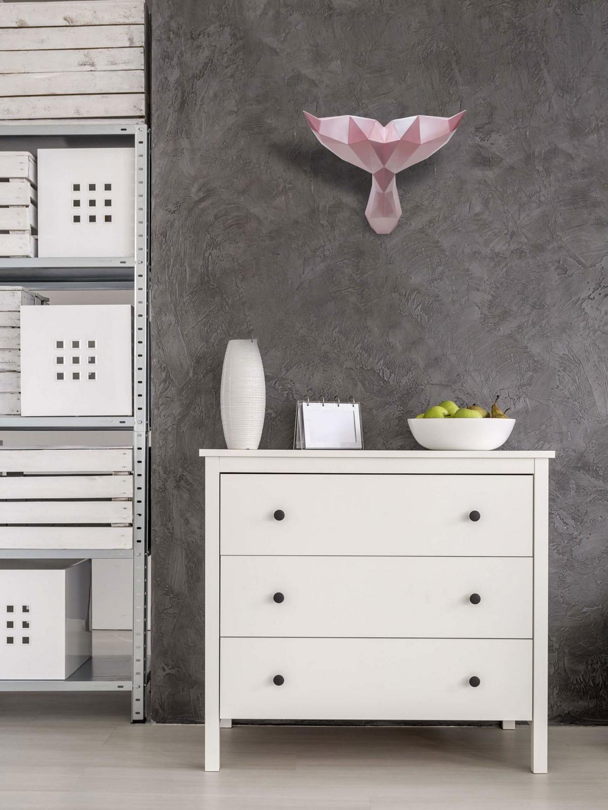 SKULPTUR Rosa 43/32 cm - Pink, Stein (1.66/32/38cm) - KUNSTLOFT