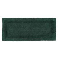 BADEMATTE 40/100 cm, 100% Baumwolle, wendbar - Waldgrün, Textil (40/100cm) - Homescapes