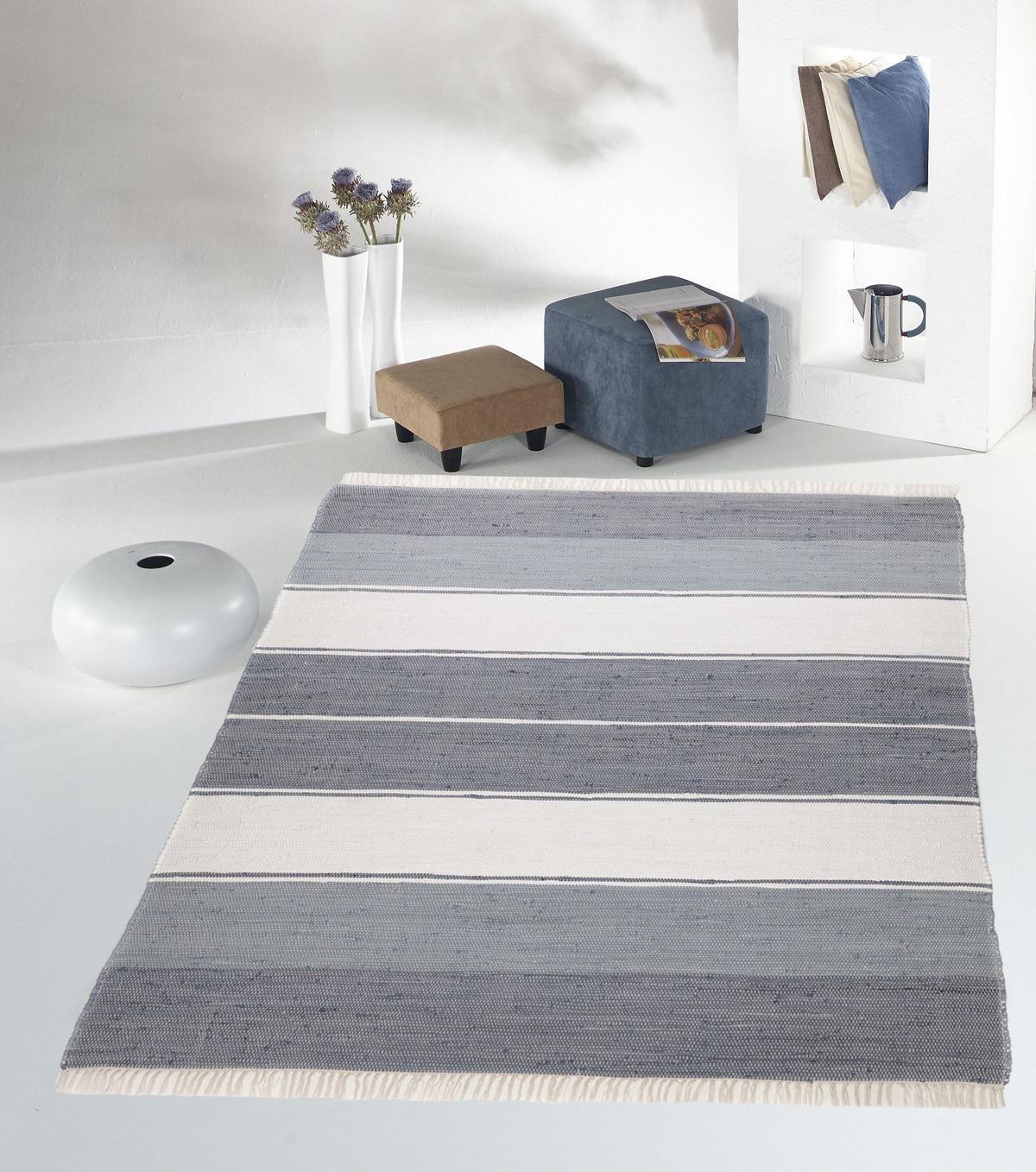 FLECKERLTEPPICH Happy Design 160x230 cm - Anthrazit, Textil (160/230cm) - THEKO
