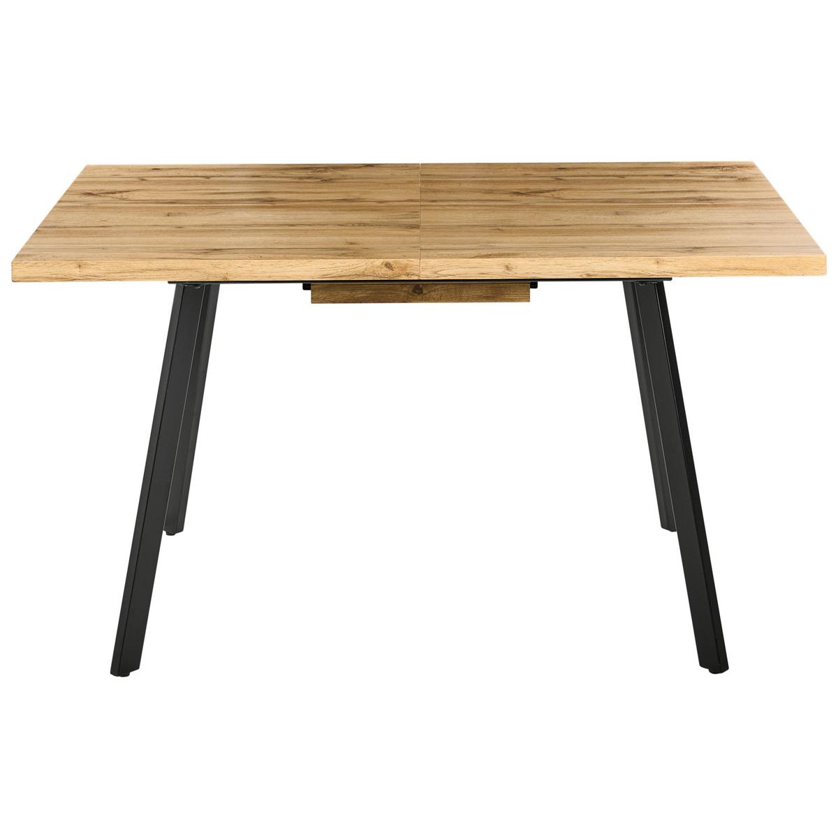 ESSTISCH ausziehbar Braun 140/180/90 cm Harlow - Braun, Holzwerkstoff (140/90/75cm) - Beliani