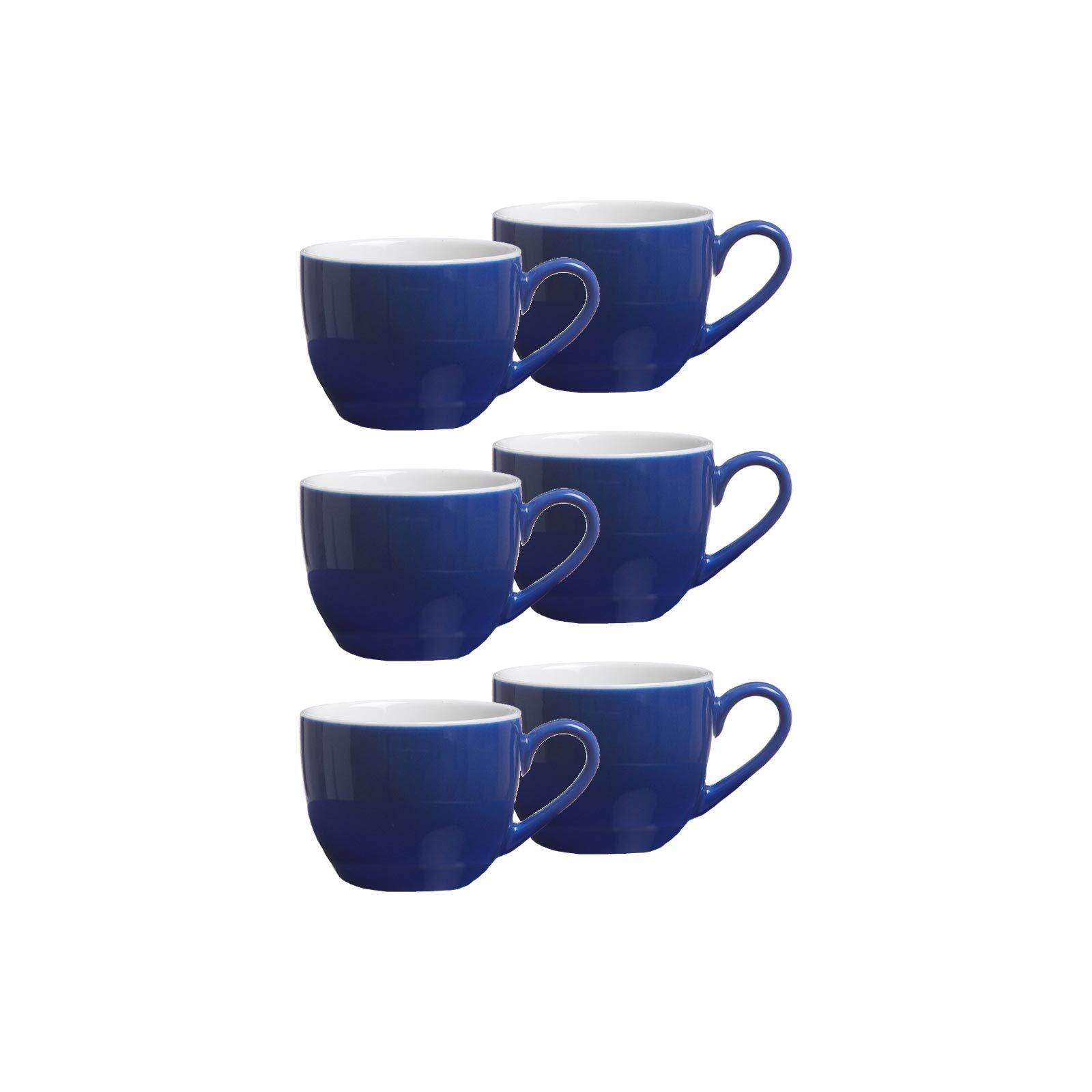 ESPRESSOTASSEN Doppio Indigo Blau 80 ml 6er Set - Blau, Keramik (0.08L) - Ritzenhoff Breker
