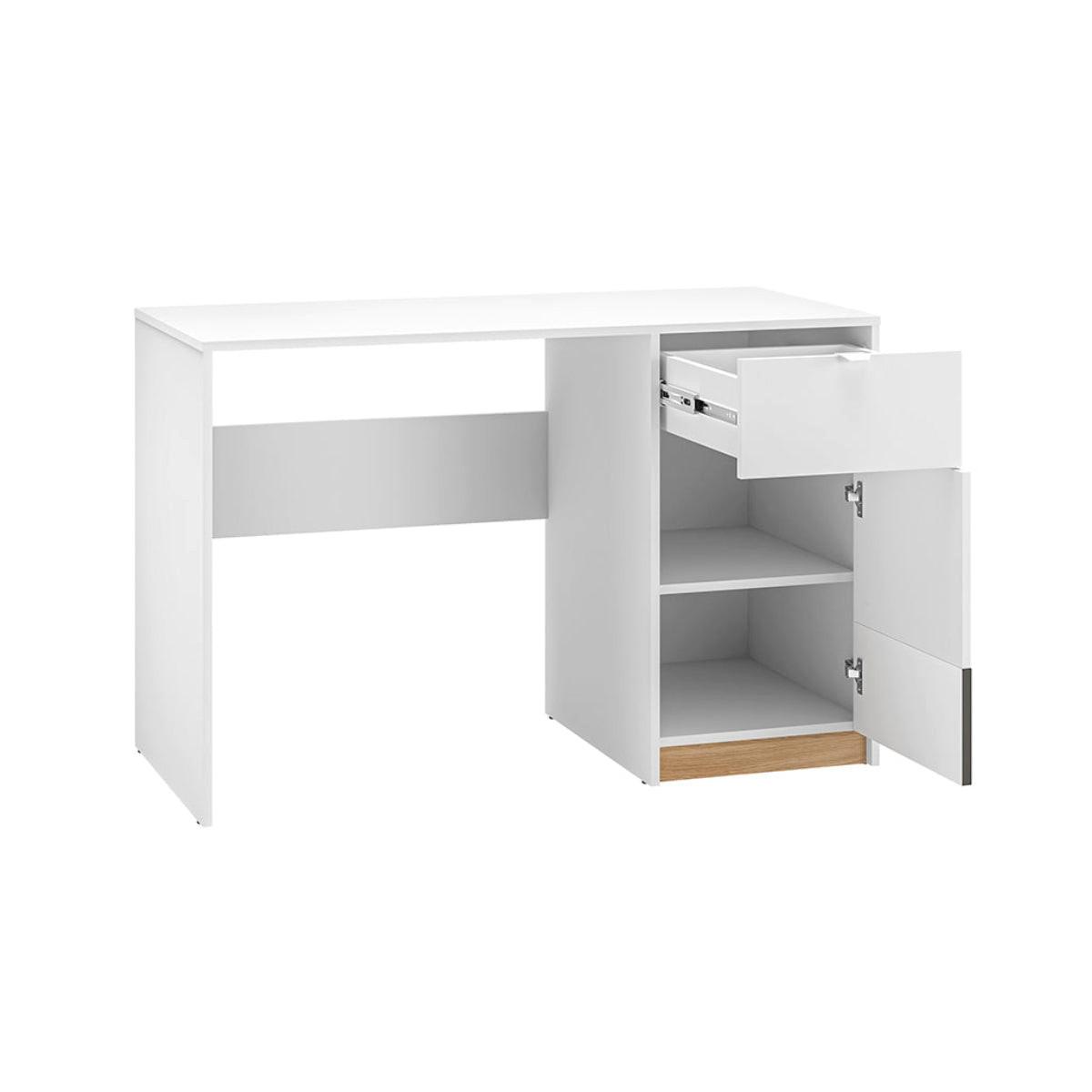 SCHREIBTISCH Ronan Weiß - Weiß, Holzwerkstoff (120/55/79cm) - Petits-meubles