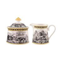 MILCH & ZUCKER SET Audun Ferme bunt 300 ml 2-tlg. - Multicolor, Keramik (1/2cm) - Villeroy & Boch