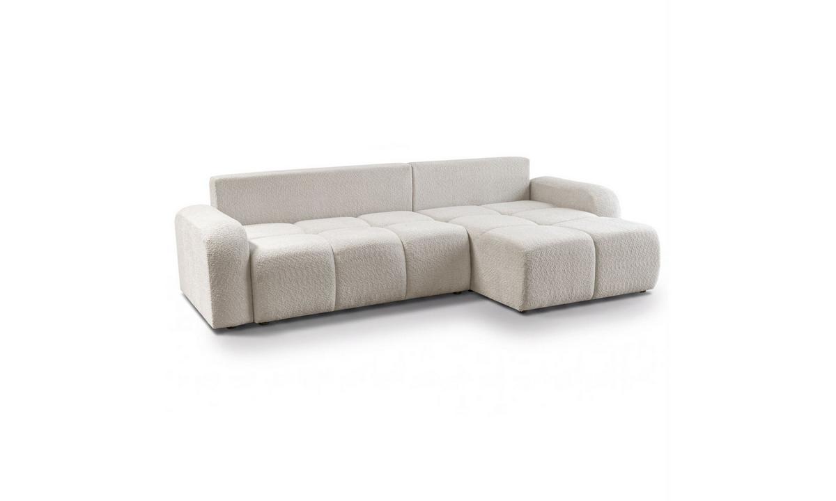 ECKSOFA MALIBU XL 275/150/87 cm Coral 65 - Ecru, Textil (275/150cm) - Lookway