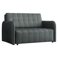 SCHLAFSOFA Viva Grand II - Blaugrau/Schwarz, Holz/Kunststoff (125/85/95cm) - MIRJAN24